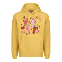 Antique Gold cup disorder valentine's day Premium Hoodie - MaliasSmallBusiness