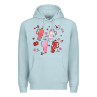 Blue Mist cup disorder valentine's day Premium Hoodie - MaliasSmallBusiness