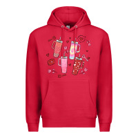 Cardinal cup disorder valentine's day Premium Hoodie - MaliasSmallBusiness