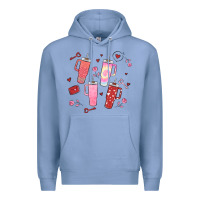 Colony Blue cup disorder valentine's day Premium Hoodie - MaliasSmallBusiness
