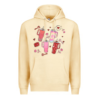 Pina Colada cup disorder valentine's day Premium Hoodie - MaliasSmallBusiness
