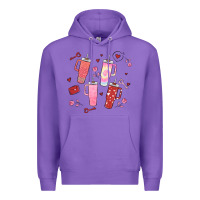 Purple cup disorder valentine's day Premium Hoodie - MaliasSmallBusiness
