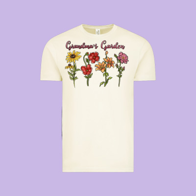 Vintage Tee grandma's garden