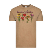 Vintage Coffee grandma's garden Vintage Tee - MaliasSmallBusiness