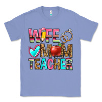 Colony Blue wife mom teacher Classic Tee - Zillion Design Studio