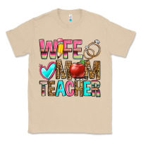 Mushroom wife mom teacher Classic Tee - Zillion Design Studio
