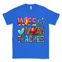 True Royal wife mom teacher Classic Tee - Zillion Design Studio