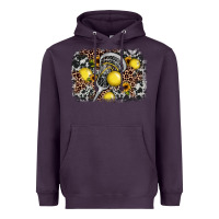 Plum lacrosse background Heavyweight Hoodie - JahusDesignShop