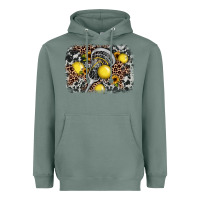 Sage lacrosse background Heavyweight Hoodie - JahusDesignShop