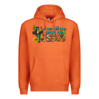 Carrot let me tell you about my jesus Premium Hoodie - AdoDesignShop