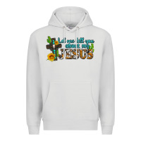 Dove Grey let me tell you about my jesus Premium Hoodie - AdoDesignShop