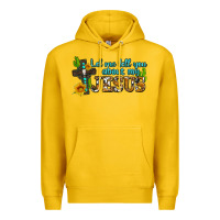 Lemon let me tell you about my jesus Premium Hoodie - AdoDesignShop
