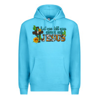 Ocean Blue let me tell you about my jesus Premium Hoodie - AdoDesignShop