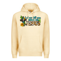 Pina Colada let me tell you about my jesus Premium Hoodie - AdoDesignShop