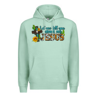 Seafoam let me tell you about my jesus Premium Hoodie - AdoDesignShop