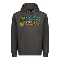Smoke let me tell you about my jesus Premium Hoodie - AdoDesignShop