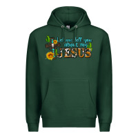 Sports Green let me tell you about my jesus Premium Hoodie - AdoDesignShop