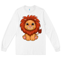 White lion Long Sleeve Tee - texasbilliewilder