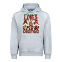Heather Grey Just a girl who loves Christmas Urban Hoodie - NancyCooperArtShop