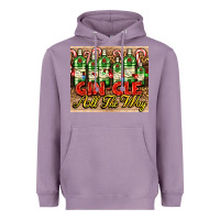 Lavender GIN GLE Christmas gin bottles Heavyweight Hoodie - AdoDesignShop