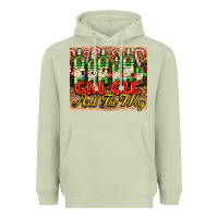 Matcha GIN GLE Christmas gin bottles Heavyweight Hoodie - AdoDesignShop