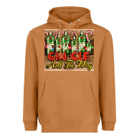 Meerkat GIN GLE Christmas gin bottles Heavyweight Hoodie - AdoDesignShop