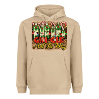 Mushroom GIN GLE Christmas gin bottles Heavyweight Hoodie - AdoDesignShop