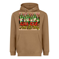 Toasted Coconut GIN GLE Christmas gin bottles Heavyweight Hoodie - AdoDesignShop