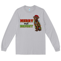 Moon Dust merry and bright labrador Long Sleeve Tee - RanaPortraitStore