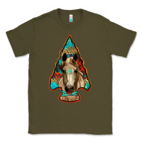 Army Green arrowhead horse Classic Tee - RanaPortraitStore