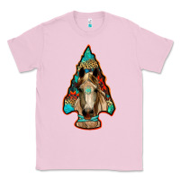 Bubblegum Pink arrowhead horse Classic Tee - RanaPortraitStore