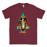 Burgundy arrowhead horse Classic Tee - RanaPortraitStore