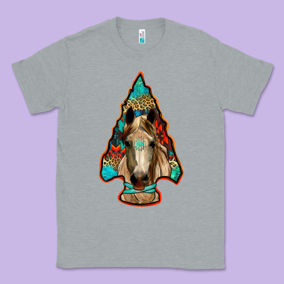 Arrowhead Horse Classic Tee Designed By Ranaportraitstore