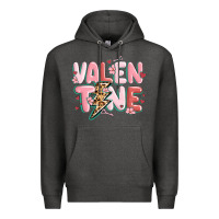 Charcoal Heather valentine Premium Hoodie - MaliasSmallBusiness