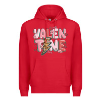 Red valentine Premium Hoodie - MaliasSmallBusiness