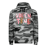 Slate Camo valentine Premium Hoodie - MaliasSmallBusiness