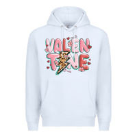 White valentine Premium Hoodie - MaliasSmallBusiness
