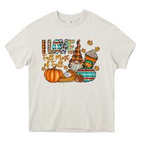 Cream i love fall most of fall Heavy Core Tee - CowhideDigitalArt