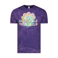 Cloud Purple girls run the world Vintage Tee - MaliasSmallBusiness