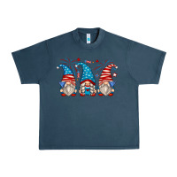 Midnight Navy fourth of july gnomes Urban Heavy Tee - Zillion Design Studio
