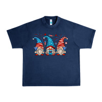 Navy fourth of july gnomes Urban Heavy Tee - Zillion Design Studio