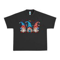 Pigment Black fourth of july gnomes Urban Heavy Tee - Zillion Design Studio