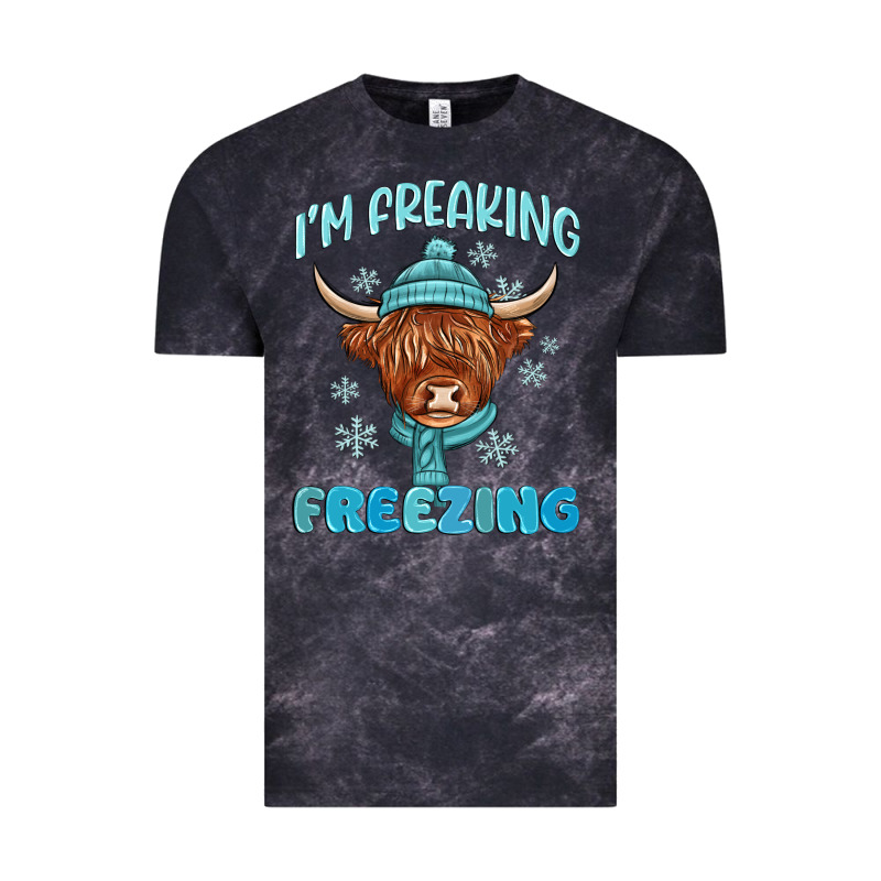 I'm Freaking Freezing Vintage Tee by MaliasSmallBusiness | Teevron
