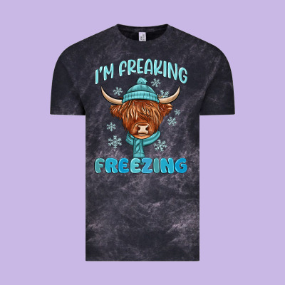 Vintage Tee i'm freaking freezing