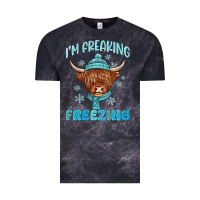 Cloud Black i'm freaking freezing Vintage Tee - MaliasSmallBusiness