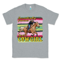 Heather Grey in a world full of princesses be a cowgirl Classic Tee - RanaPortraitStore