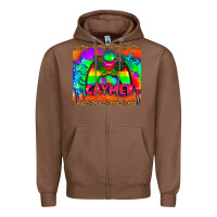 Chestnut lgbtq gaymer and gender symbol tumbler Zipper Hoodie - HRA Design Shop