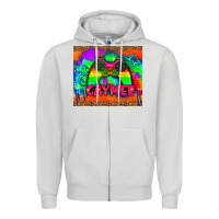 Dove Grey lgbtq gaymer and gender symbol tumbler Zipper Hoodie - HRA Design Shop