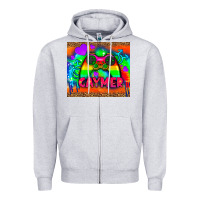 Heather Grey lgbtq gaymer and gender symbol tumbler Zipper Hoodie - HRA Design Shop