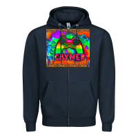 Navy lgbtq gaymer and gender symbol tumbler Zipper Hoodie - HRA Design Shop